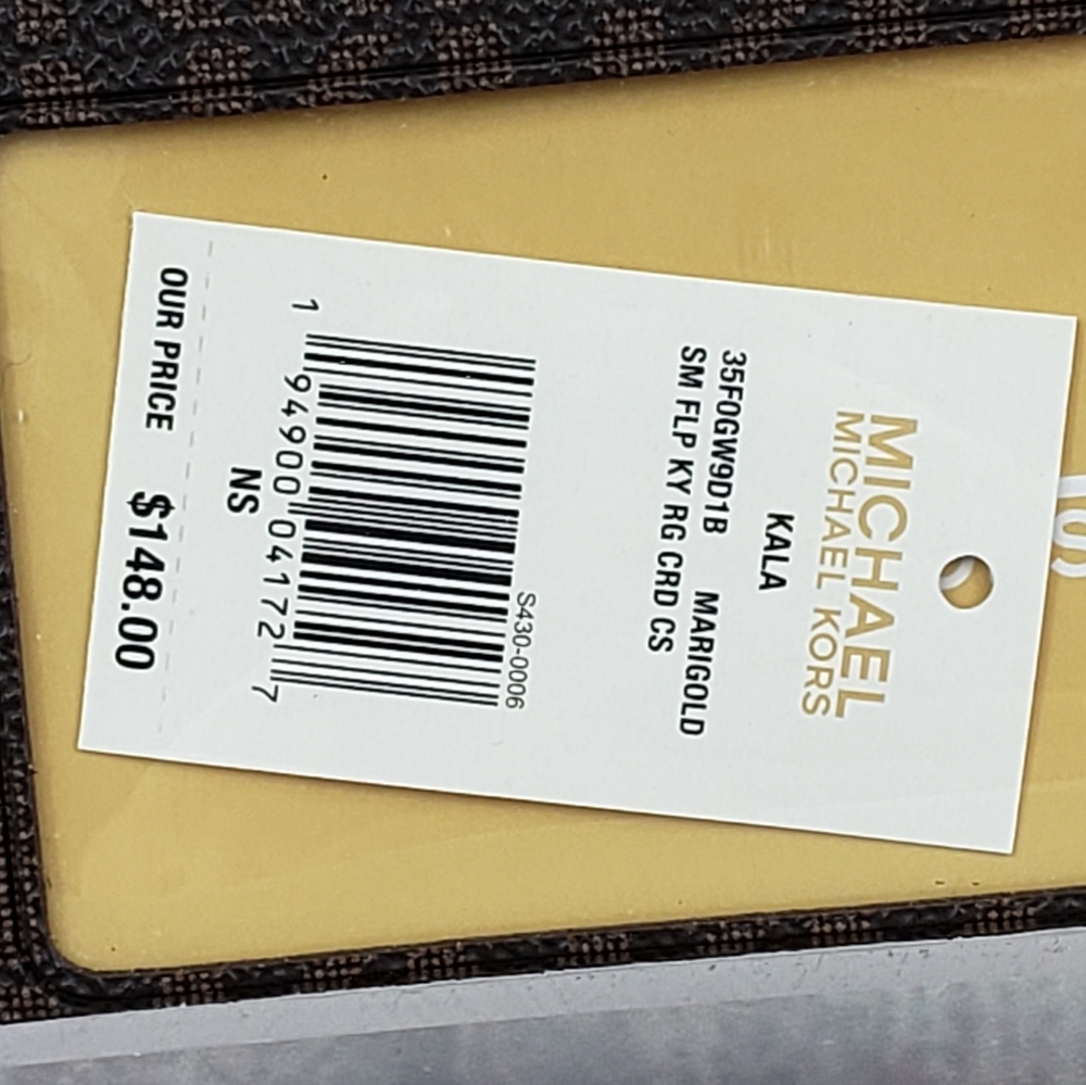 Michael Kors Kala SM Key Ring Card Case Wallet - Picture 6 of 6
